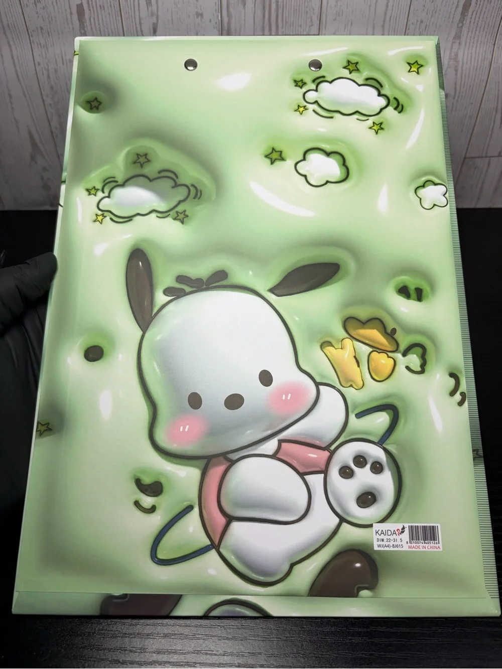Extra Cute 3D Pochacco Clipboard With Printed Ruler On The Side! BTS TEACHERS